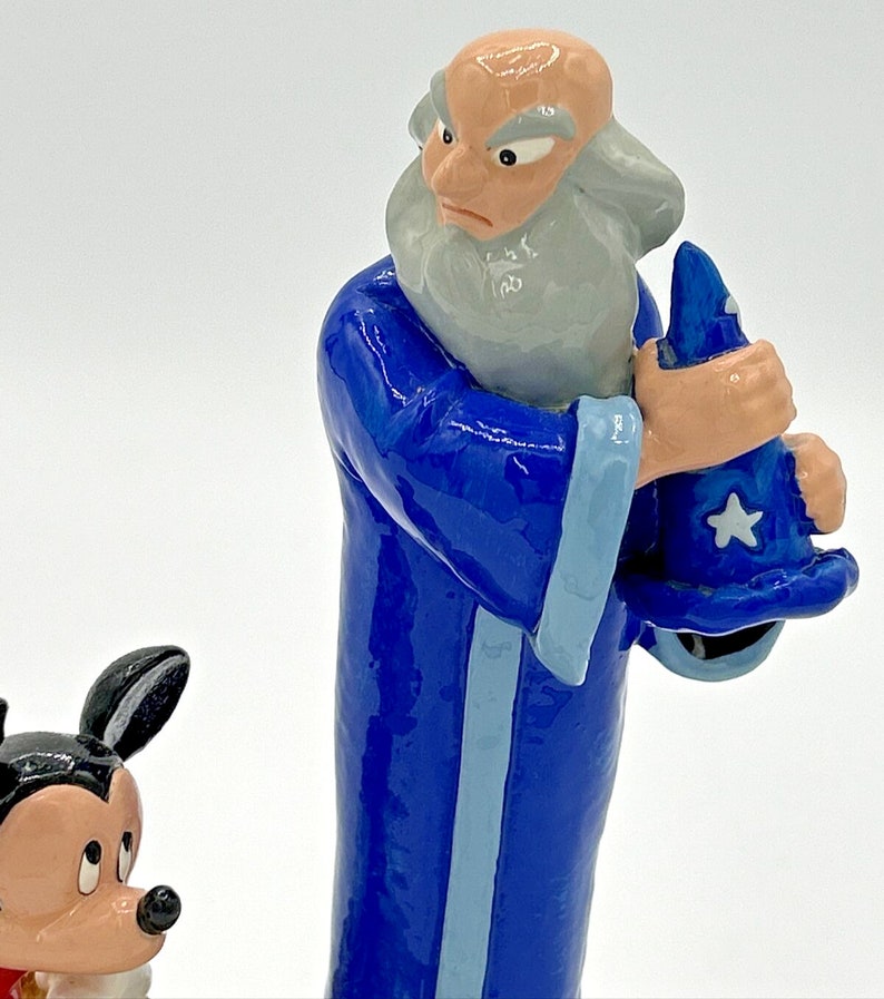 2001 Ron Lee Disney Mickey Mouse Sorcerer Yensid Figurine #330/500 SKU192 image 8