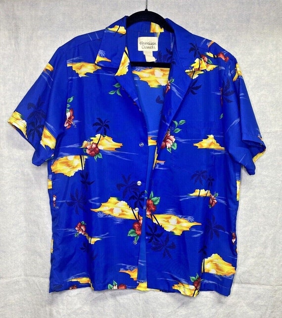 Hawaiian causals men's hawaiian original shirt tro