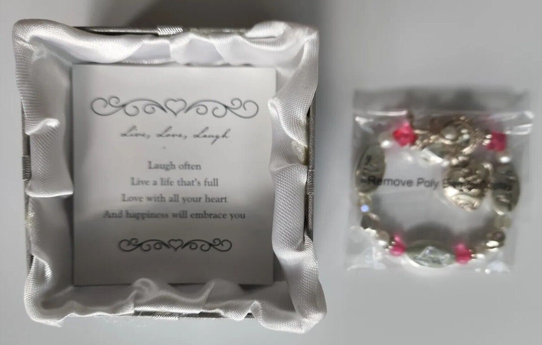 Expressively Yours Bracelet Live Laugh Love New in Box /10 Etsy