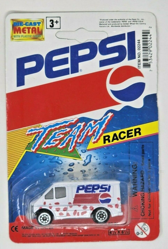 1993 golden wheel pepsi team racer die-cast car pepsi… - Gem