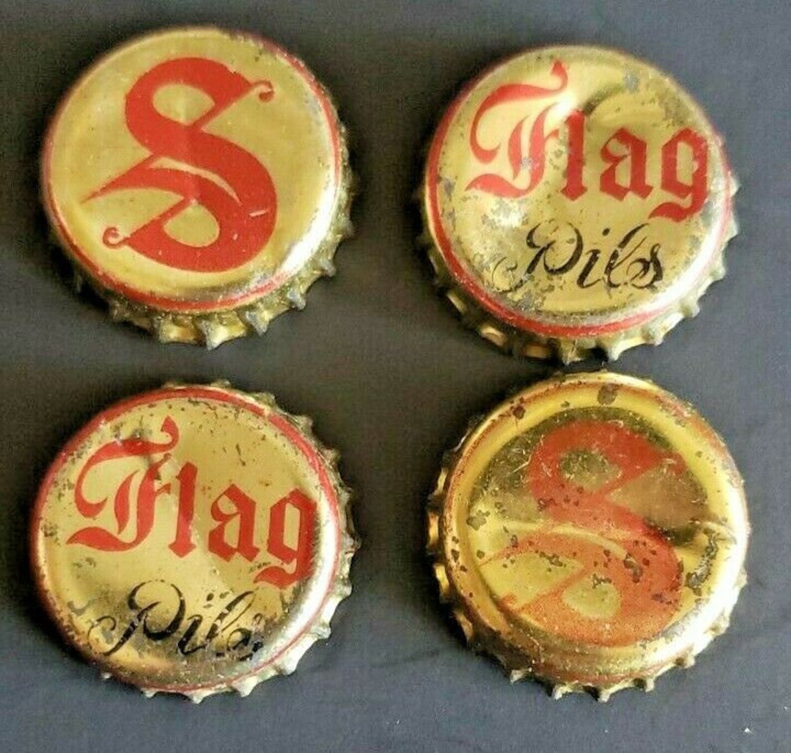 Vintage Beer Used Bottle Caps Flag / Stork Beer Morocco Etsy