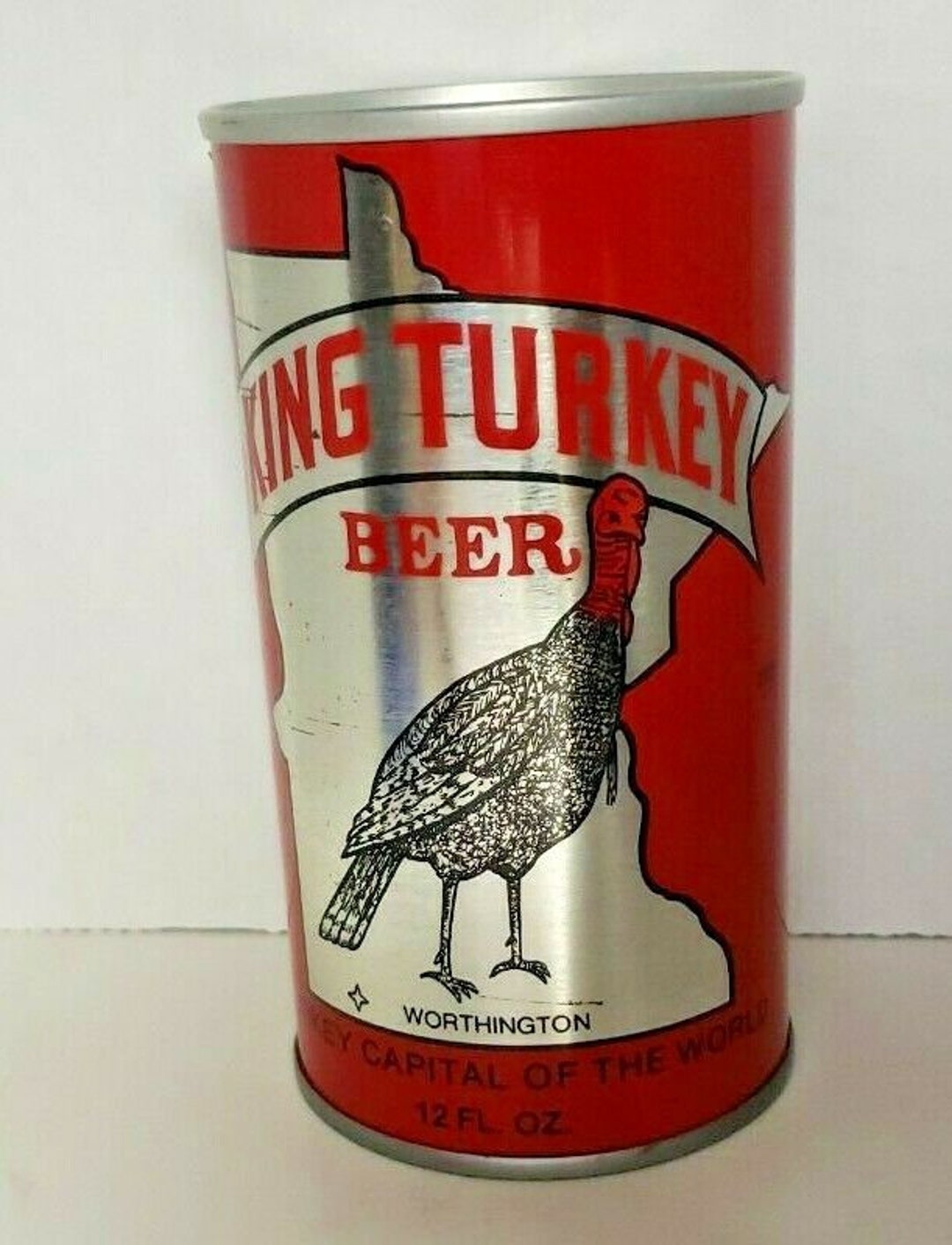 King Turkey Beer 12oz Steel Can August Schell Brewing Ulm MN BC144 Etsy
