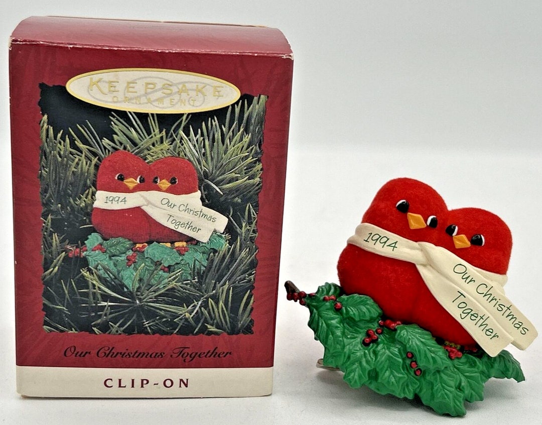 Hallmark Keepsake Ornament Our Christmas Together 1994 U125 Etsy