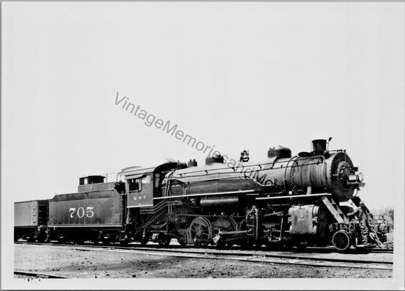 Vtg mkt missouri - kansas - texas railroad 705 st… - image 1