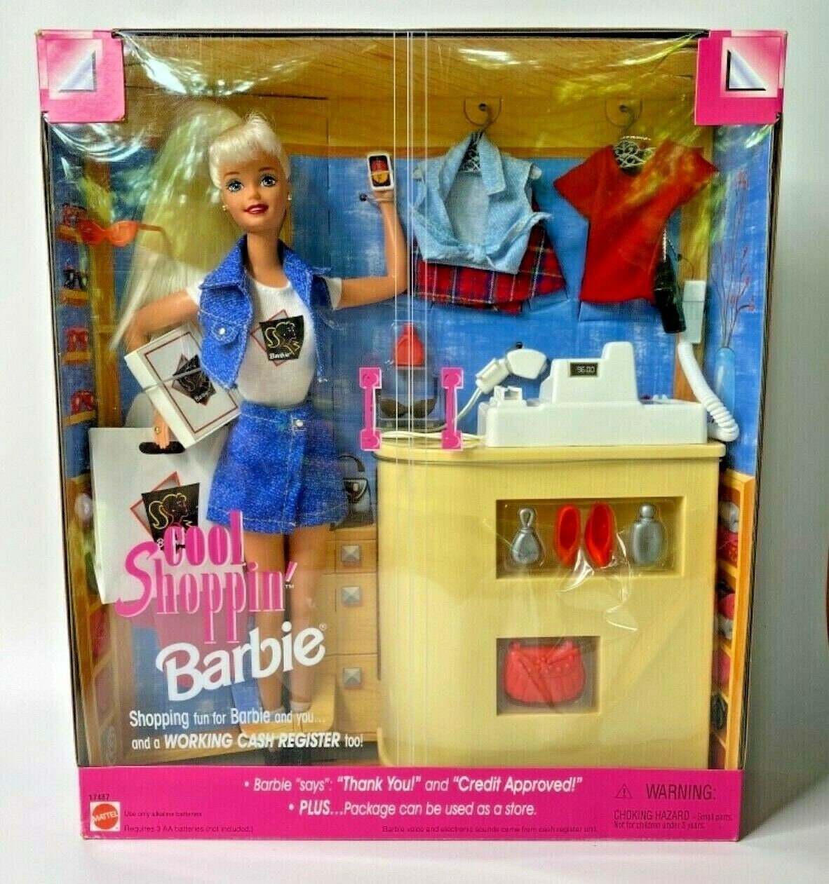 Cool shoppin barbie 1997 hotsell