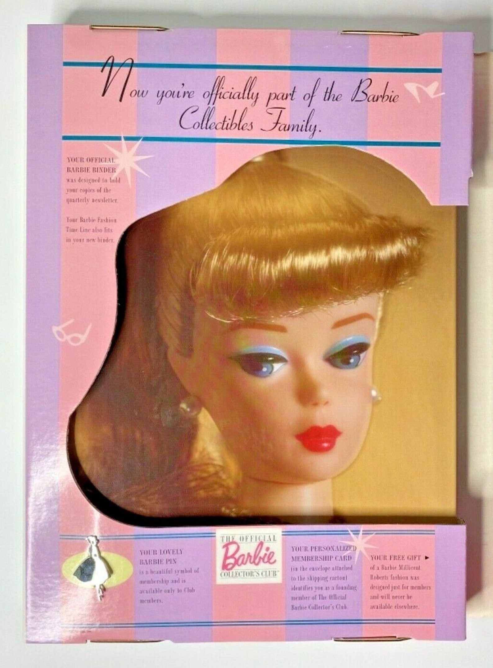 1996 Official Barbie Collector's Club Set With Etsy