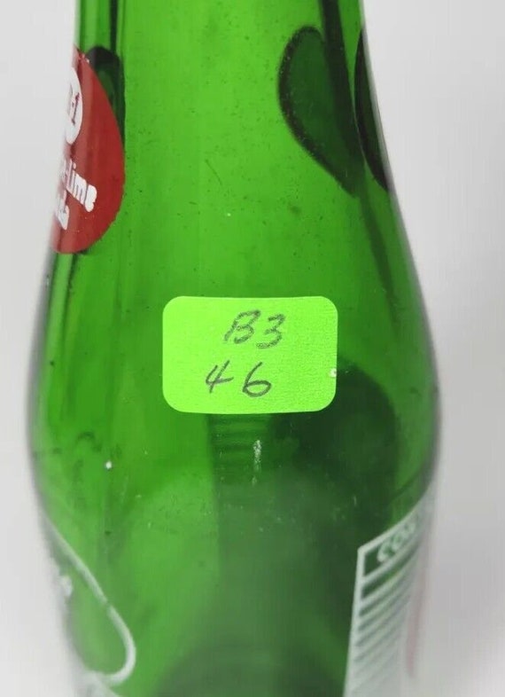 Vtg 1960's pop acl soda bottle 7oz b-1 lemon lime… - image 8