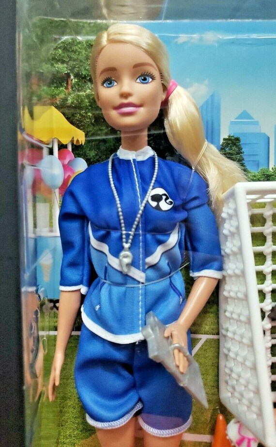 Barbie You Can Be Anything Soccer Coach 2019 Mattel for sale online 