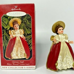 1998 Hallmark Glorious Angel Madame Alexander Holiday Angels Ornament U35