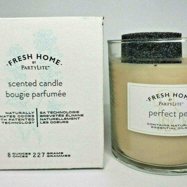 PartyLite Fresh Home Scented Jar Candle Fresh  Perfect Pet  P4C/G91B870