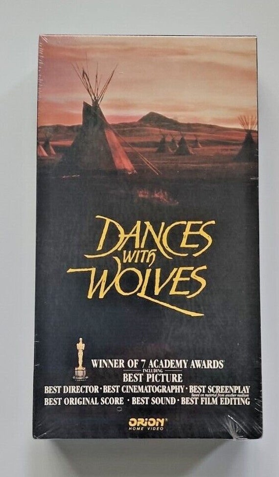 Dances with wolves (vhs, 1990) first release orion