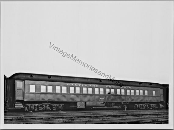 Vtg Baltimore and Ohio B. & O. Railroad 5011 Passe