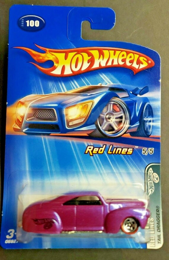 2005 Red Line Tail Dragger Hot Wheels Purple 100 5 of 5 W7 - Etsy