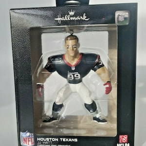 Vtg Hallmark NFL Houston Texans Ornament JJ Watt U56 9070