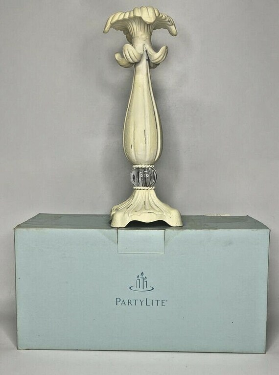 Partylite romantic chic taper candle holder rare … - image 1