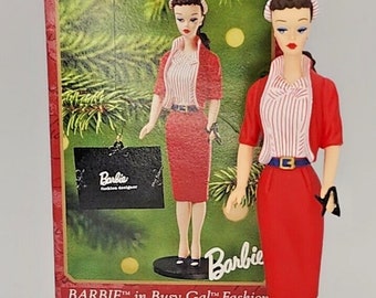 Hallmark Keepsake Barbie in Busy Gal Fashion Ornament 8th in Series 2001 U76