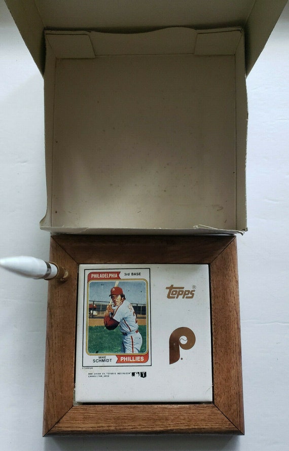 1970's Topps Phillies 3rd Base Mike Schmidt Desk Pen 