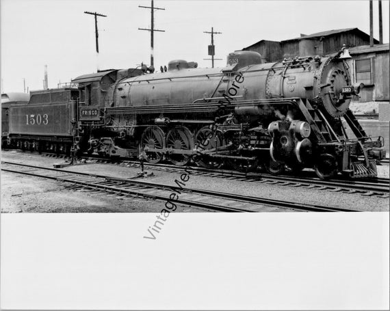 Vtg 1936 frisco slsf 1503 steam locomotive st. lou