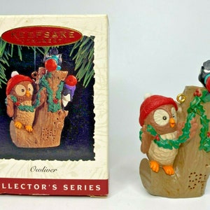 1994 hallmark owliver owl ornament u65 5226