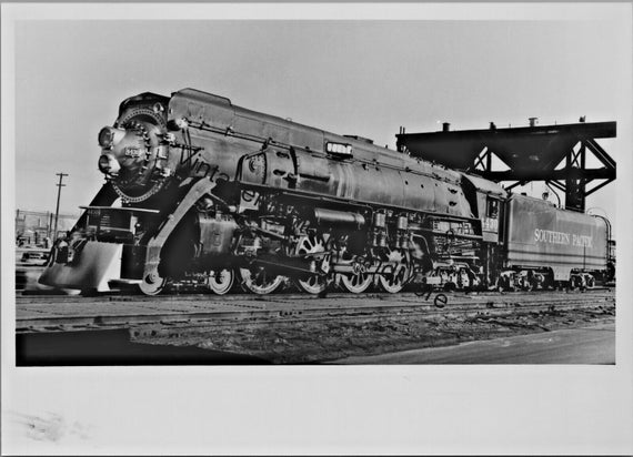 Vintage Southern Pacific Railway 4430 Steam Locomotive T2-357 -  Canada