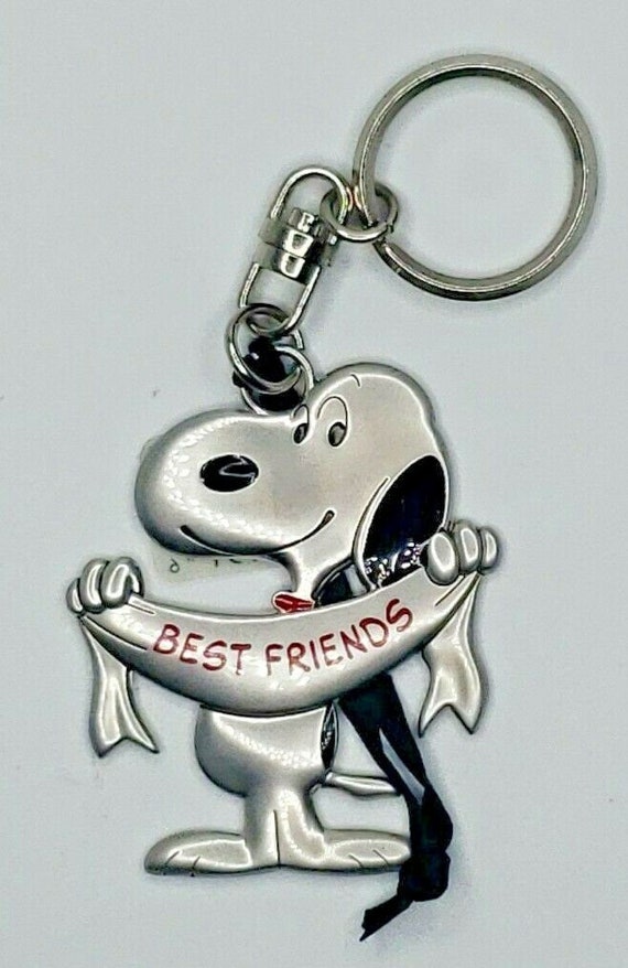 Hallmark's Peanuts - Snoopy Pewter Key Chain / Ornament 