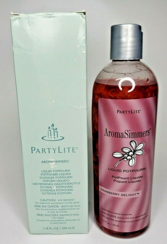 PartyLite Aromasimmers New Box Liquid Potpourri Cr