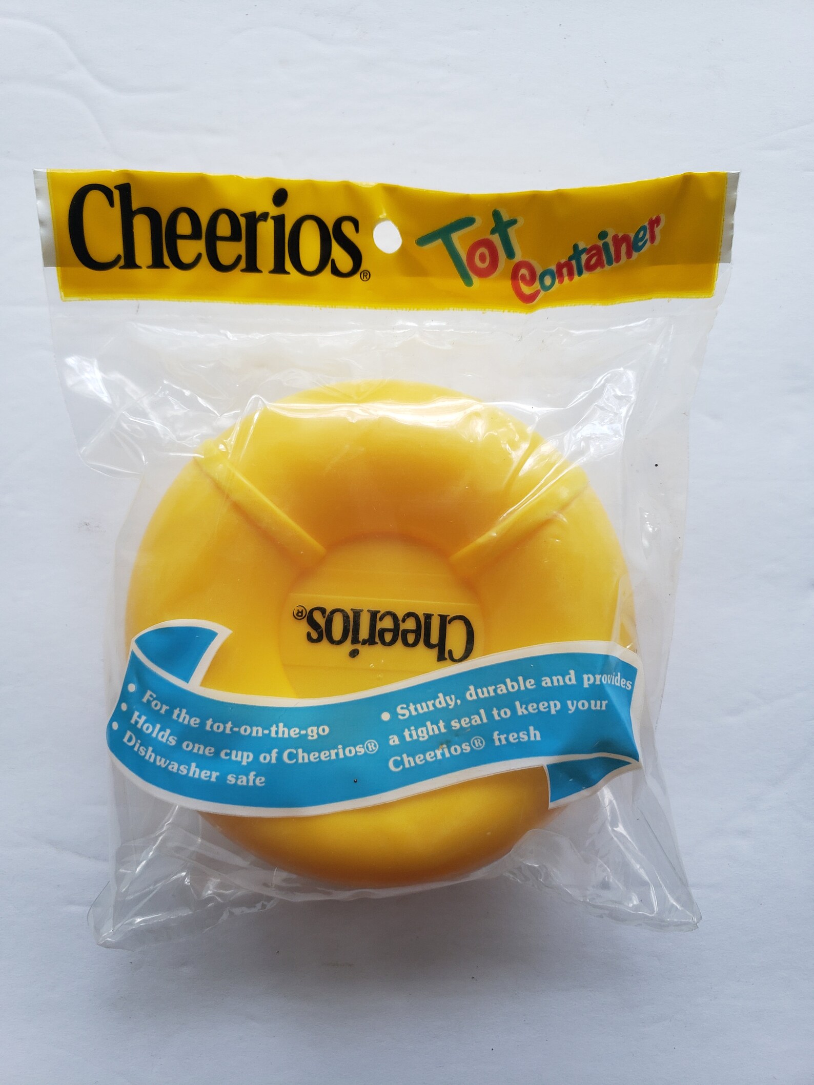 1992 Vintage Cheerios Snack Container New Sealed in Factory Etsy