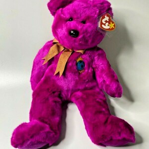 2000 Ty Beanie Buddy &quot;Millennium&quot; Retired 14&quot; Bear BB2