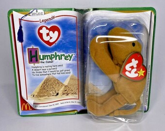 Ty Beanie Baby Legends Humphrey Peanut Chilly McDonalds Authentic Retired 2000 