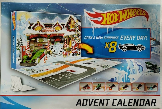 2020 Hot Wheels Advent Calendar Vehicles Christmas mattel - Etsy