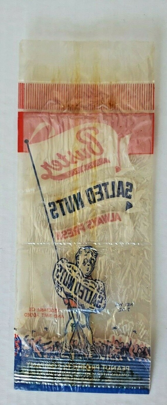 1950's buster peanuts 7oz cellophane bag indianap… - image 4
