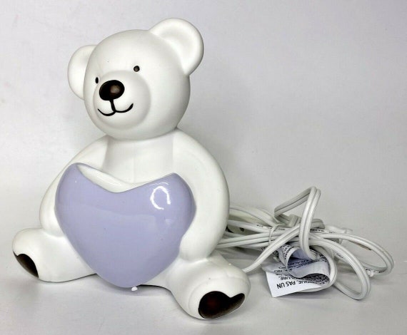 Partylite peaceful explorer bear & heart aroma diffuser retired nib  p11c/p91333 - .de