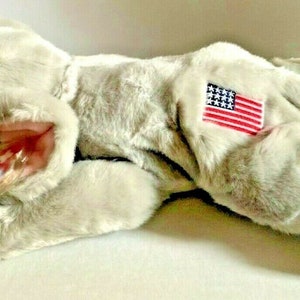 2000 Ty Beanie Buddy &quot;Righty&quot; Retired Political Elephant BB3