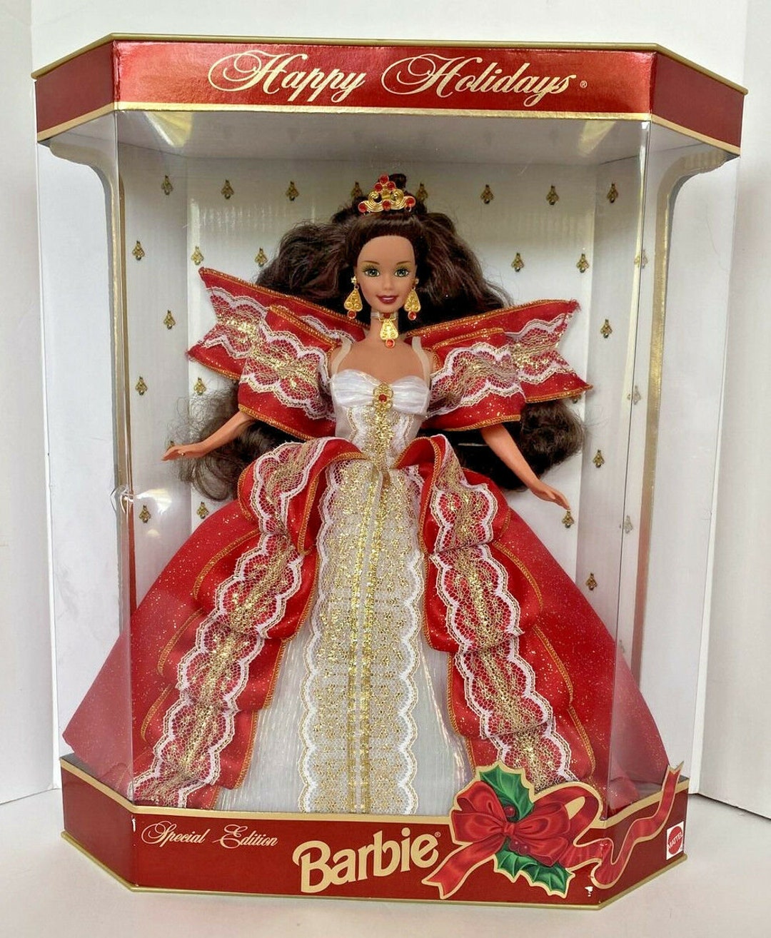 Barbie 1997 happy holidays hot sale