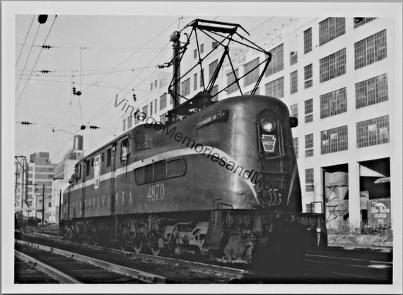 Vintage Pennsylvania Railroad 4870 Electric Locom… - image 1