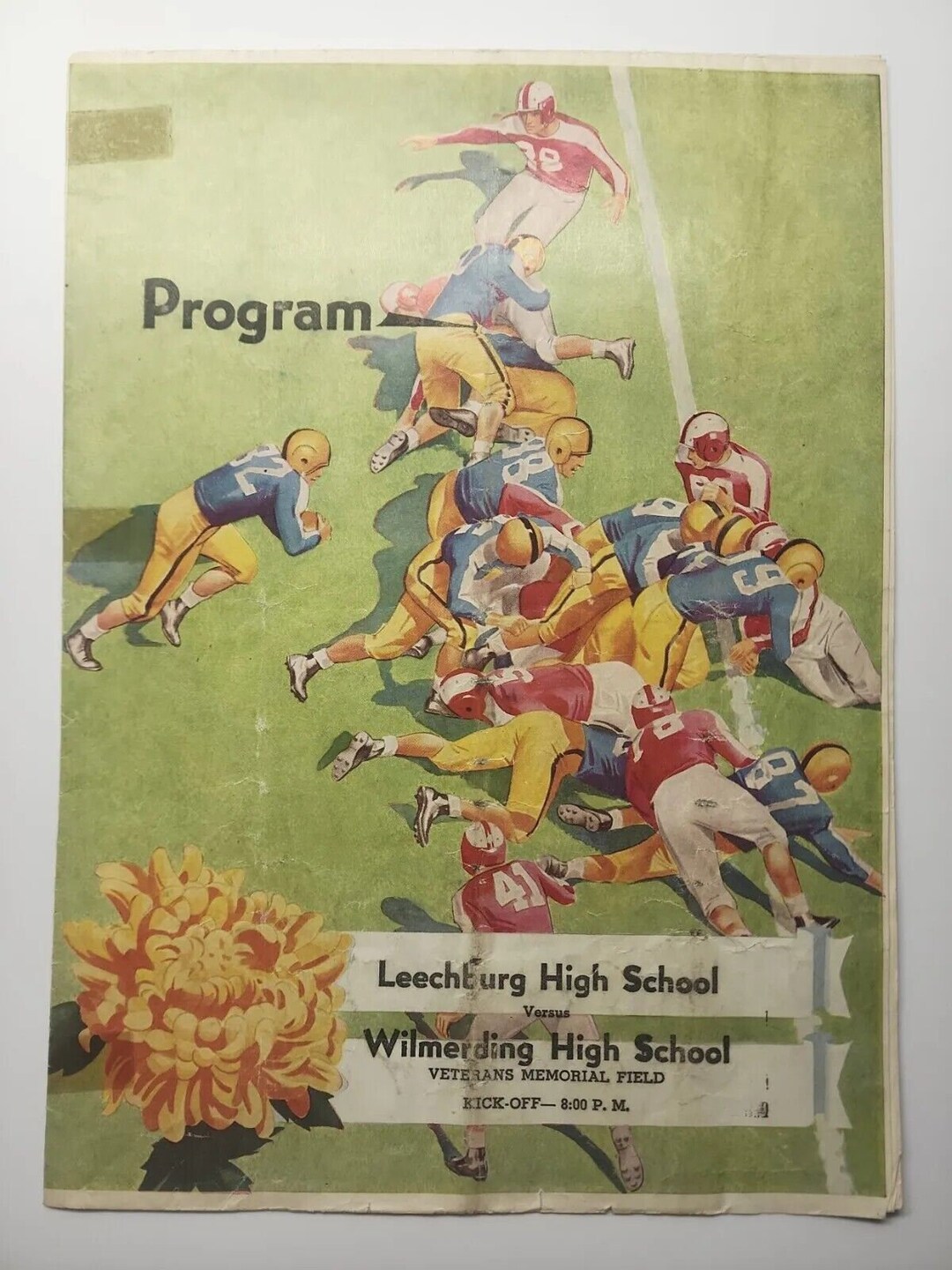 1949 Leechburg Blue Devils PA Vs Wilmerding PA High School Football