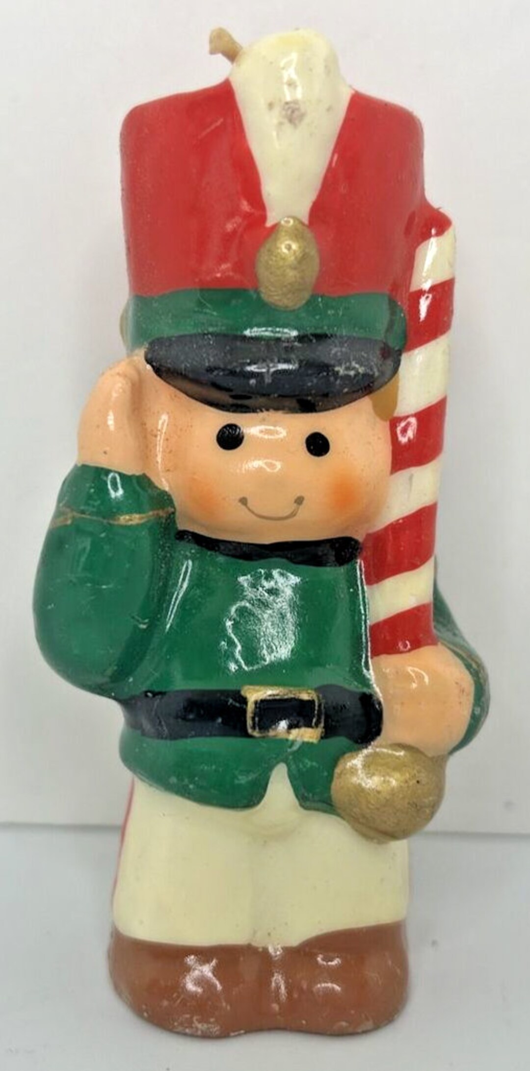 Vintage Wicks N' Sticks Toy Soldier Candle 3.5 Sku Etsy