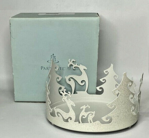 Vintage Retired Partylite nordic ice candle retired nib p17e/p8960