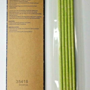 Vintage Retired Partylite smartscents fragrance sticks 5 piece garden herbs p7b2/fs1043