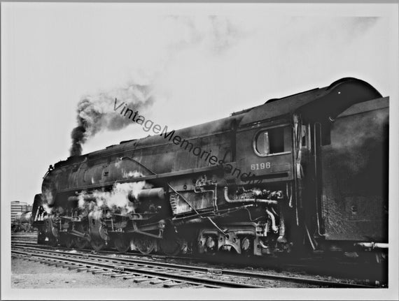 Vintage Pennsylvania Railroad 6196 Steam Locomoti… - image 1