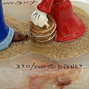 2001 Ron Lee Disney Mickey Mouse Sorcerer Yensid Figurine #330/500 SKU192 image 5