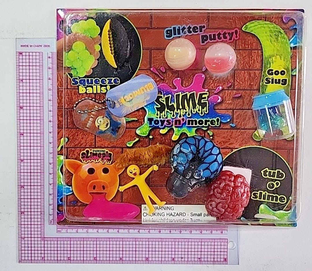 Slime Display Vintage Vending Display Board Slime Toys and More 0451 - Etsy
