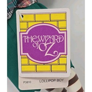 Lollipop Boy Wizard Of Oz Doll 10" Hamilton Gifts Presents 1988 U71 bild 2