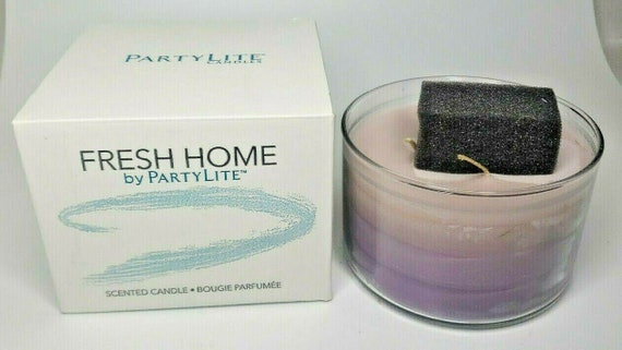 Partylite fresh home fresh lavender sandalwood la… - image 1