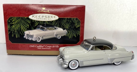 1999 Hallmark 1949 Cadillac Coupe Deville Car Ornament Sku U122