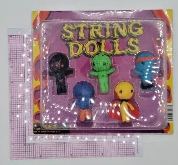 Vintage Vending Display Board String Dolls 0221 - image 1