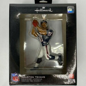 Vtg hallmark nfl houston texans ornament deandre hopkins u56 52428