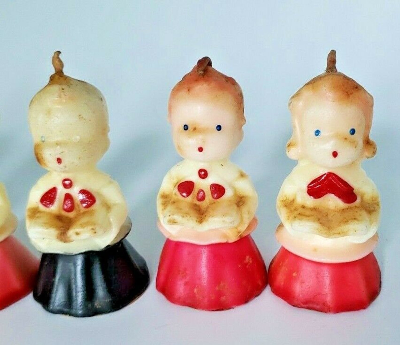 Vintage gurley novelty candle co. choir boys and girls candles Etsy