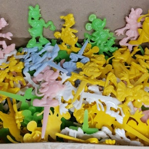 144 vintage 1950 licensed disney character cake toppers new in box v3