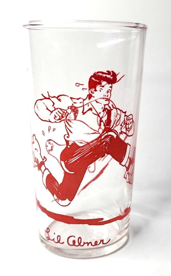 1949 al capp lil abner cartoon lil abner  barware 